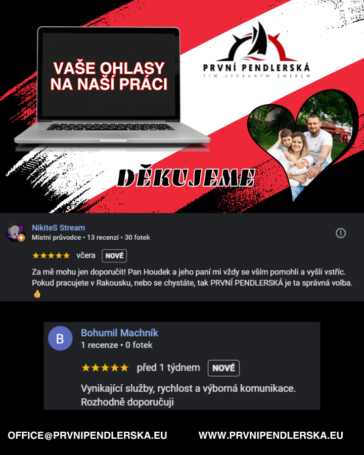 VAŠE OHLASY NA NAŠÍ PRÁCI