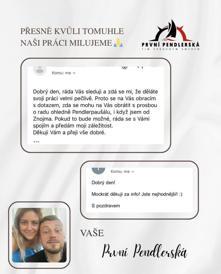 ❤️Vyřešení na dálku u nás není žádný problém, máme spoustu klientů z daleka a jsme na to zvyklí a přizpůsobení😊