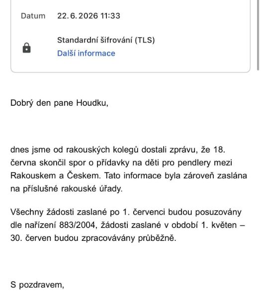 ‼️Dnes se k nám dostala první informace od úřadu SOLVIT k ukončení sporu mezi Rakouskem a Čr ohledně přídavků na děti‼️❤️❤️👶🏻🎉🎉 ‼️Dnes se k nám dostala první informace od úřadu SOLVIT k ukončení sporu mezi Rakouskem a Čr ohledně přídavků na děti‼️❤️❤️👶🏻🎉🎉